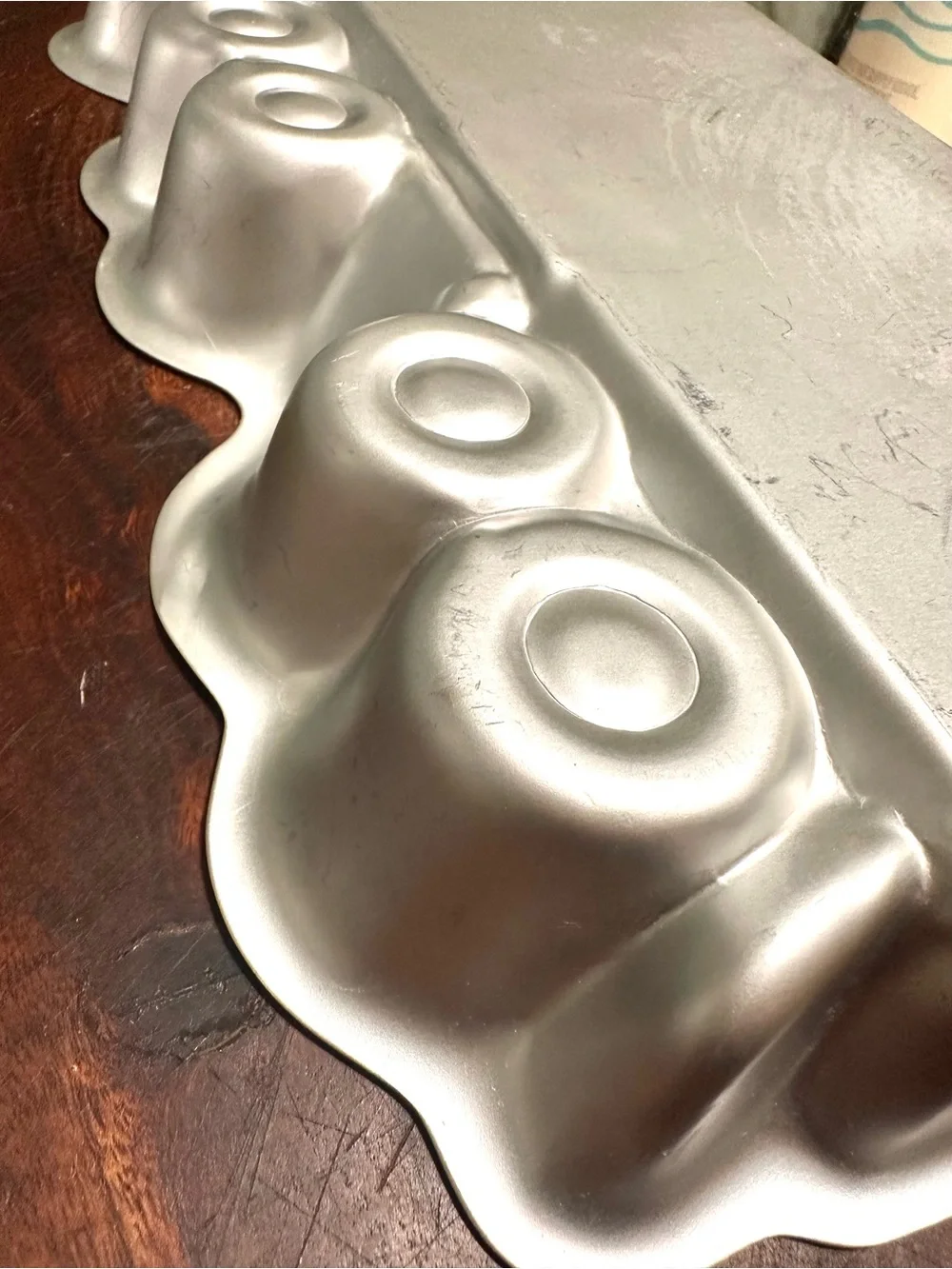 Vintage 1986 Wilton Aluminum Semi Truck Cake Pan Mold